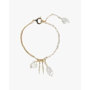 NWT Carolee River Charm Cluster Bracelet